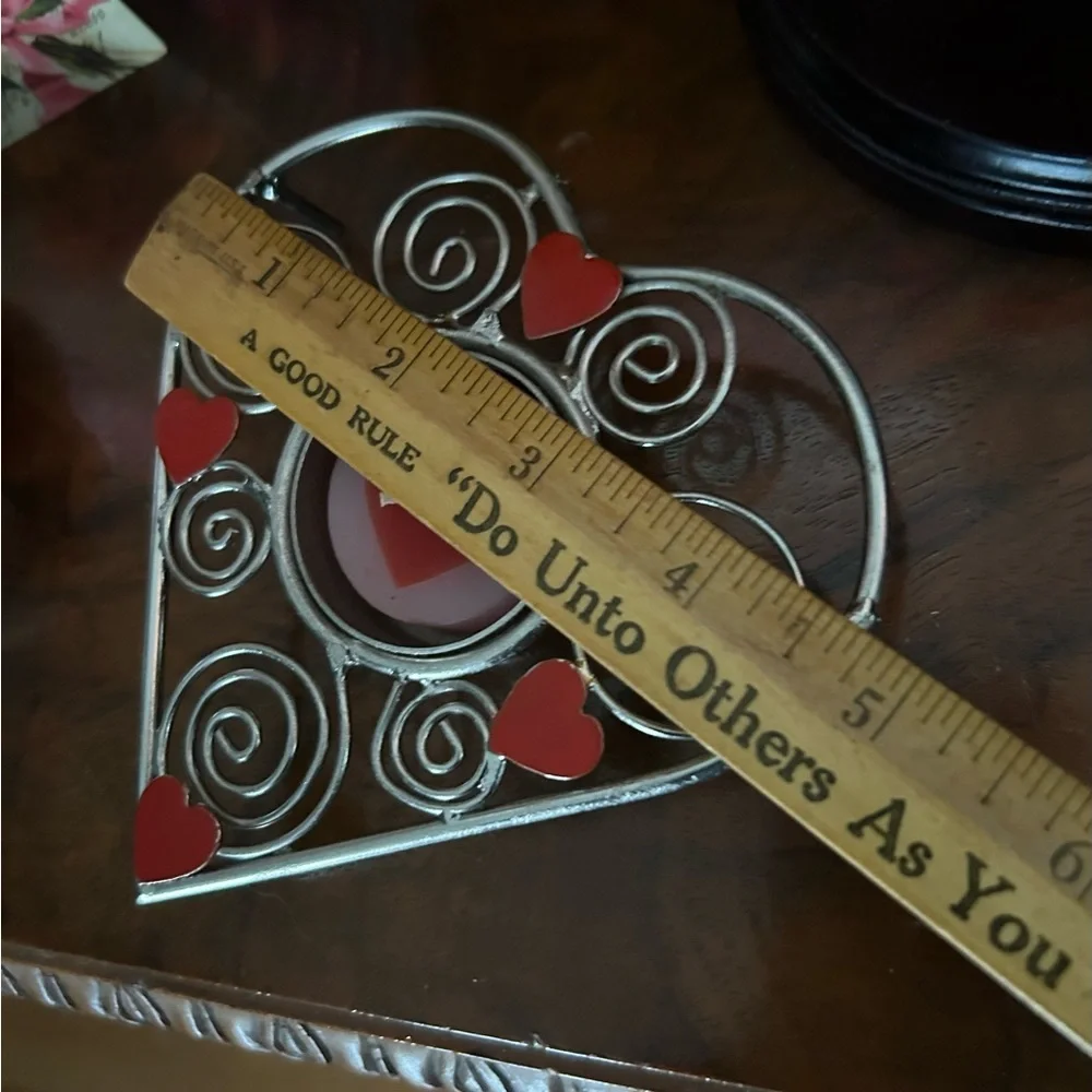 Vintage Tealight Heart